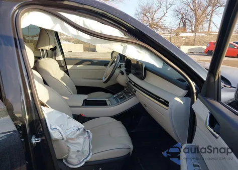 2025 Hyundai Palisade Calligraphy from USA, damaged, VIN KM8R7DGE5SU826801